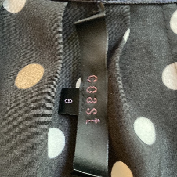 Black Coast top in UK size 8 (US size 4) - Picture 2 of 3